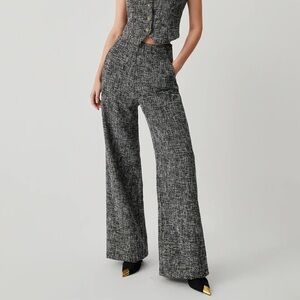 NWT Old Money Tweed Straight Leg Pock